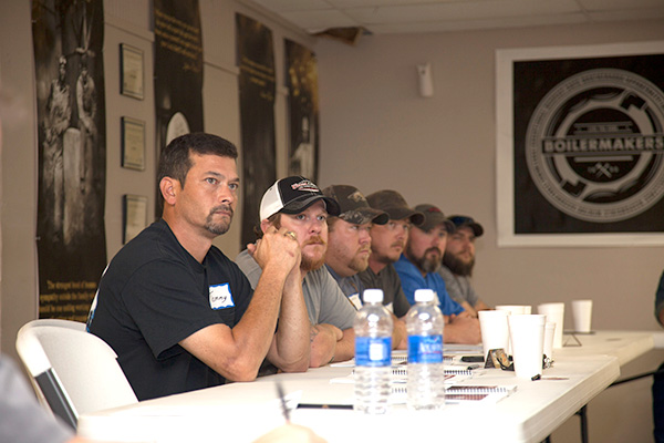 The Boilermaker Code Training at Local 69, Little Rock, AR