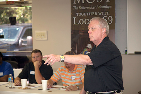 The Boilermaker Code Training at Local 69, Little Rock, AR