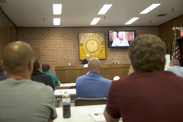 The Boilermaker Code Training at Local 744, Cleveland, OH