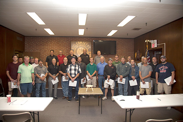 The Boilermaker Code Training at Local 744, Cleveland, OH